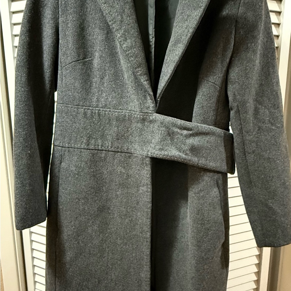 Express Charcoal Gray Coat